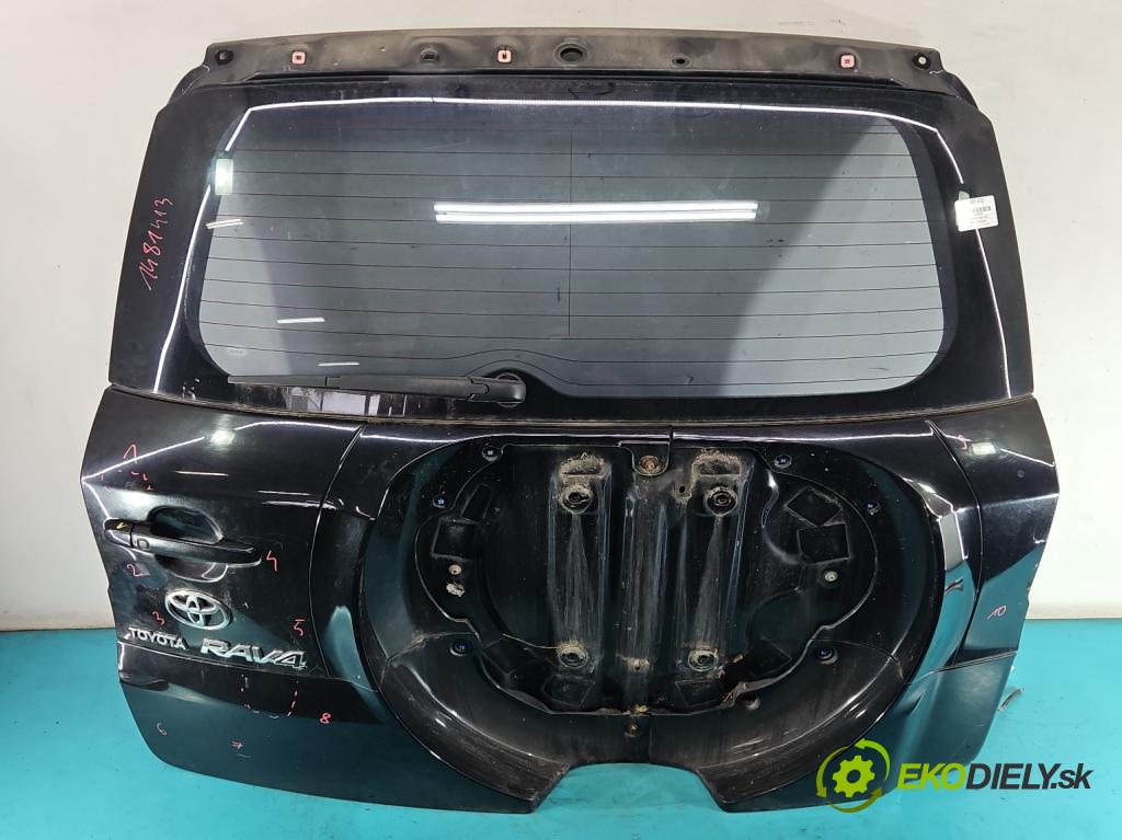Toyota Rav4 III 2005-2012 2.2 D4D 136hp manual 100 kW 2231 cm3 5- zadní kufrové dveře  (Zadní kapota (kufr))