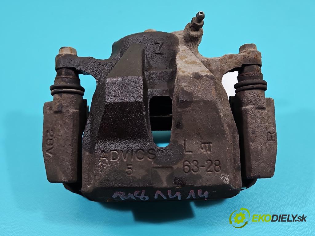Toyota Rav4 III 2005-2012 2.2 D4D 136 HP manual 100 kW 2231 cm3 5- brzdič predné ľavý  (Kľučka dverí ostatné)