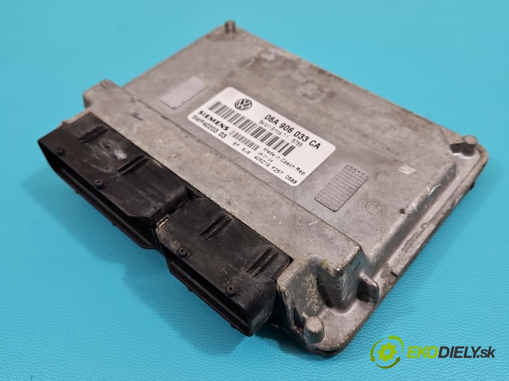 Vw Golf V 2003-2009 1.6 SR 102 HP manual 75 kW 1595 cm3 5- riadiaca jednotka motora 06A906033CA