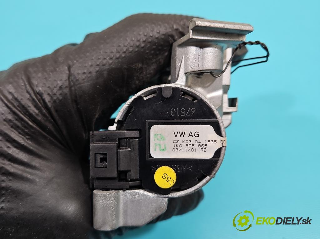 Vw Golf V 2003-2009 1.6 SR 102 HP manual 75 kW 1595 cm3 5- Spínačka 1K0905851B (Spínacia skrinka)