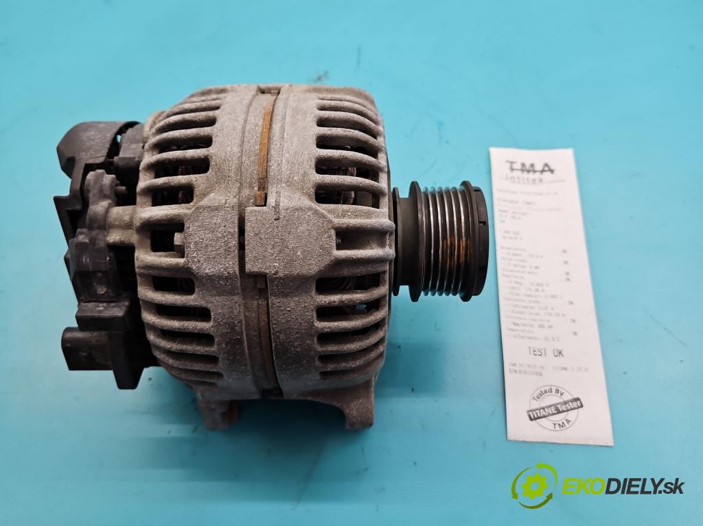 Vw Golf V 2003-2009 1.6 SR 102 HP manual 75 kW 1595 cm3 5- Alternator 06F903023F (Alternátor)