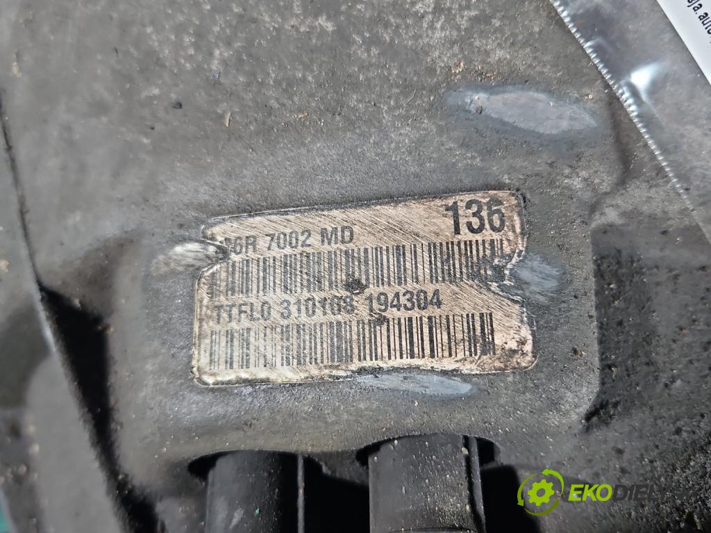 Ford Fiesta Mk6 2002-2008 1.3 60 HP manual 44 kW 1299 cm3 3- prevodovka stupeň,rýchlosť manual 2S6R-7002-MD