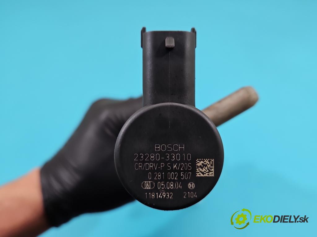 Toyota Corolla E12 2001-2009 1.4 D4D 90 HP manual 66 kW 1364 cm3 5- lišta vstrekovacia 0445214070 (Vstrekovacia lišta)