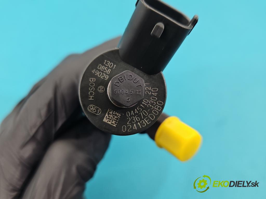 Toyota Corolla E12 2001-2009 1.4 D4D 90 HP manual 66 kW 1364 cm3 5- vstrek 0445110227 (Vstrekovač paliva)