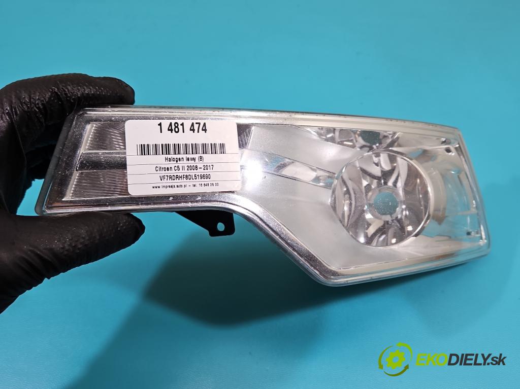 Citroen C5 II 2008-2017 2.0 hdi 140 hp manual 103 kW 1997 cm3 4- Halogen levý  (Klika dveří ostatní)
