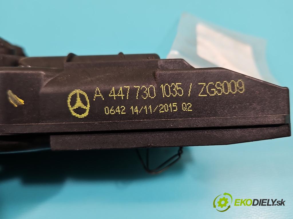 Mercedes Vito W447 2014- 2.1 CDI 136hp automatic 100 kW 2143 cm3 5- zámek zadní pravý A4477301035