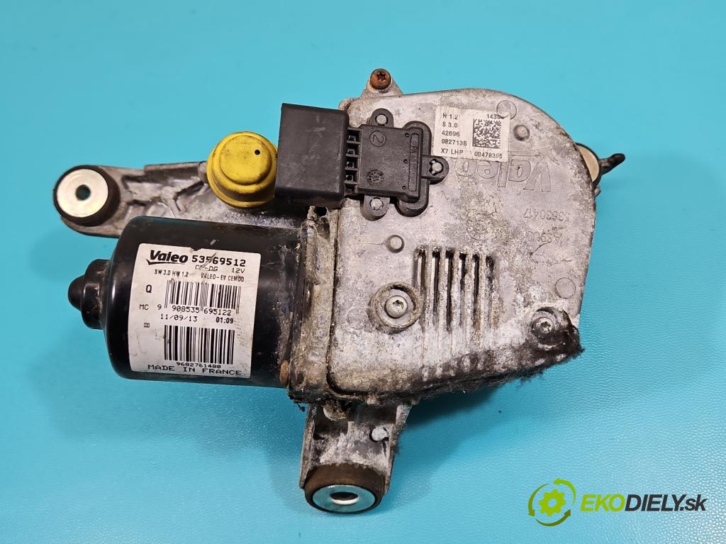 Citroen C5 II 2008-2017 2.0 hdi 140 hp manual 103 kW 1997 cm3 4- motor stěračů přední 53569512