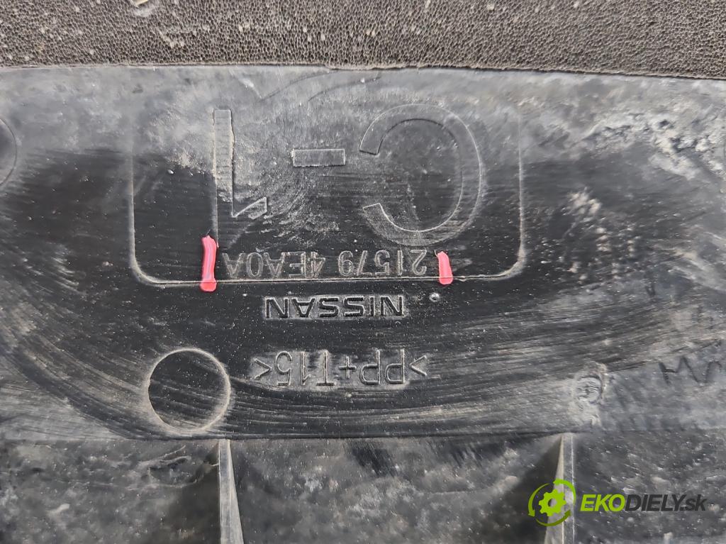 Nissan Qashqai II J11 2013-2021 1.2 T 116 hp manual 85 kW 1197 cm3 5- kryt plastová 21579-4EA0A