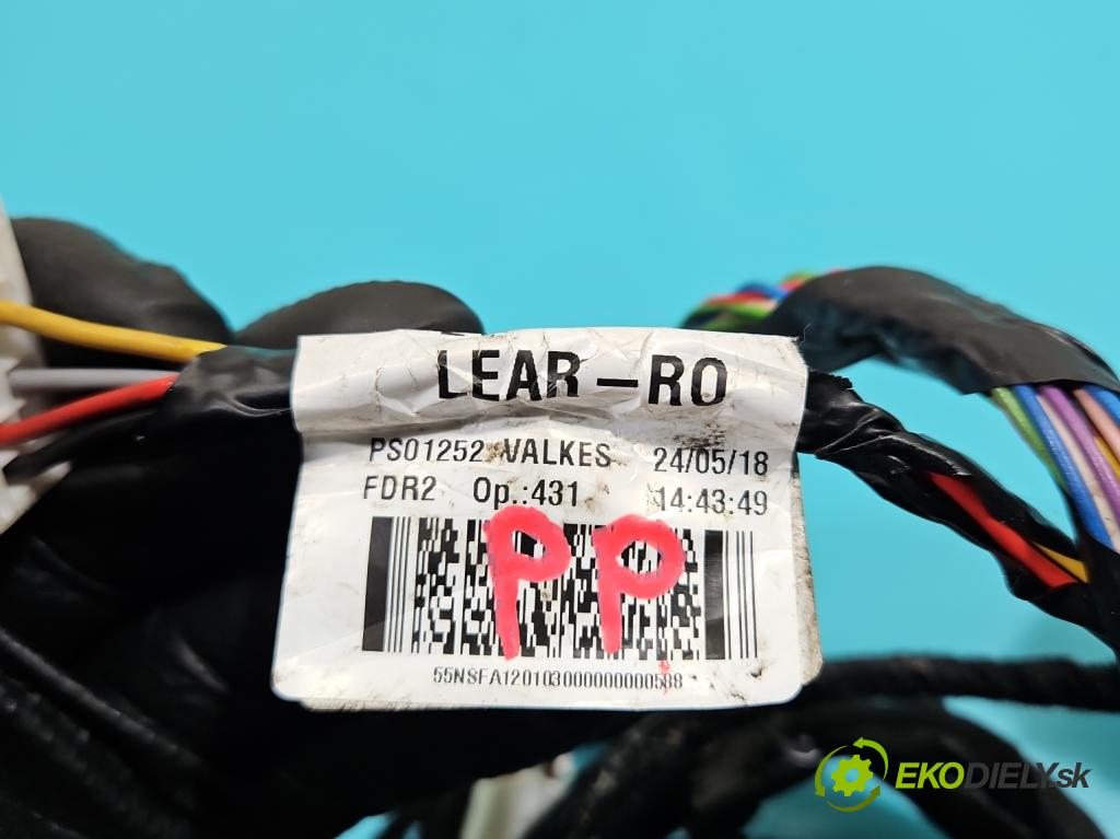 Nissan Qashqai II J11 2013-2021 1.2 T 116 HP manual 85 kW 1197 cm3 5- Zväzok: dvere predné pravých 24124HV01C