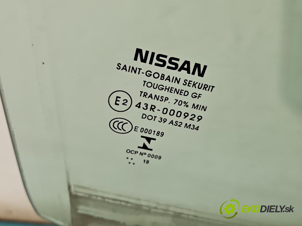 Nissan Qashqai II J11 2013-2021 1.2 T 116 hp manual 85 kW 1197 cm3 5- sklo dveře přední pravé