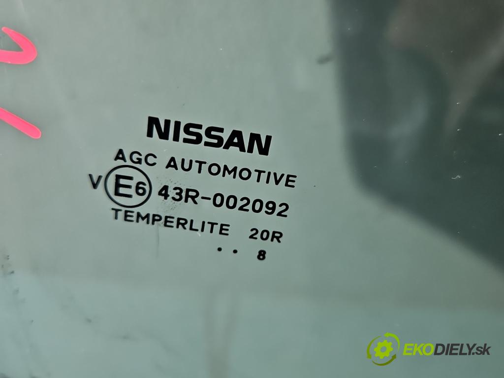 Nissan Qashqai II J11 2013-2021 1.2 T 116 hp manual 85 kW 1197 cm3 5- sklo dveře zadní pravé
