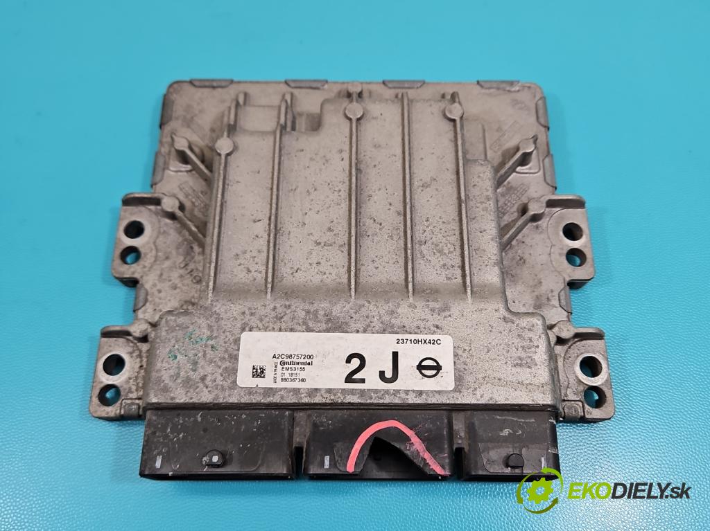 Nissan Qashqai II J11 2013-2021 1.2 T 116 HP manual 85 kW 1197 cm3 5- riadiaca jednotka motora 23710HX42C