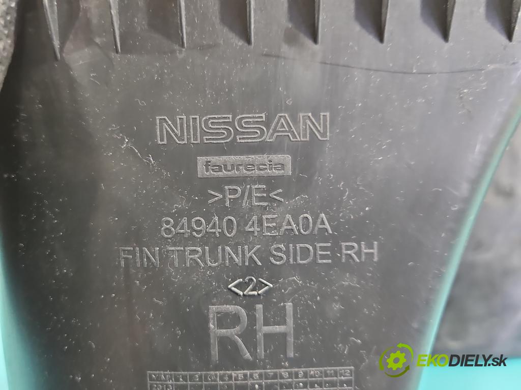 Nissan Qashqai II J11 2013-2021 1.2 T 116 hp manual 85 kW 1197 cm3 5- kryt plastová 84940-4EA0A