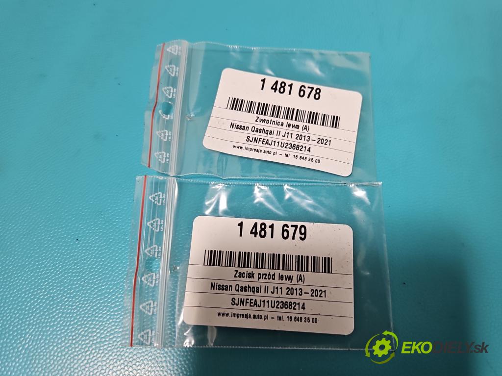 Nissan Qashqai II J11 2013-2021 1.2 T 116 hp manual 85 kW 1197 cm3 5- náboj levé  (Náboj kola)