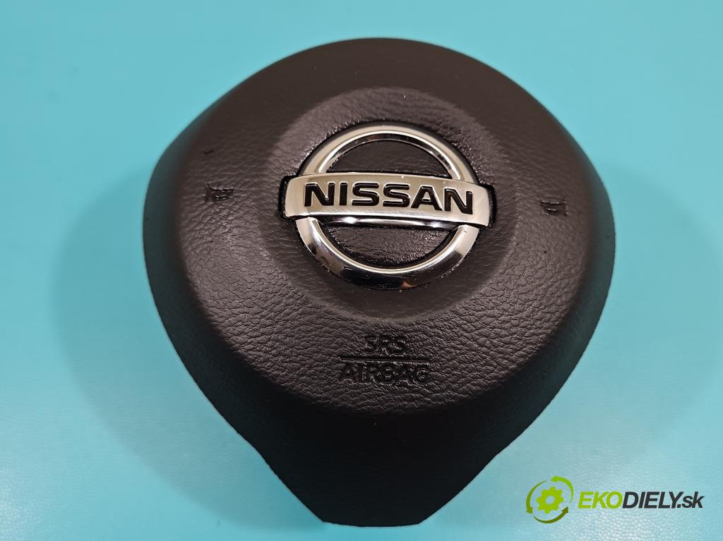Nissan Qashqai II J11 2013-2021 1.2 T 116 HP manual 85 kW 1197 cm3 5- airbag vzduch: Řidiči: 98510-HV00C (Airbag)