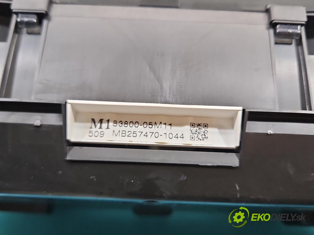 Toyota Avensis III T27 2009-2018 1.8 vvti 147 HP manual 108 kW 1798 cm3 5- prístrojovka/ budíky 83800-05M11 (Prístrojová doska)