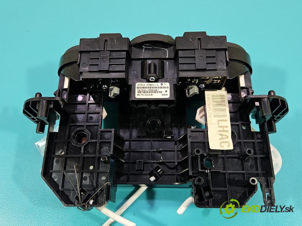 Nissan Juke I 2010-2019 1.6 16V 117 HP manual 86 kW 1598 cm3 5- panel kúrenia 2751000B21-L