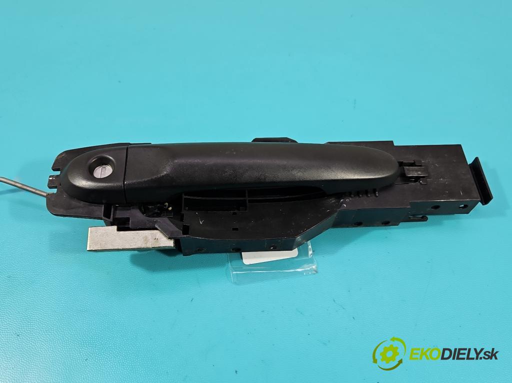 Nissan Juke I 2010-2019 1.6 16V 117 HP manual 86 kW 1598 cm3 5- rukoväť predné ľavé mimo: (Kľučka dverí vonkajšia predná ľavá)