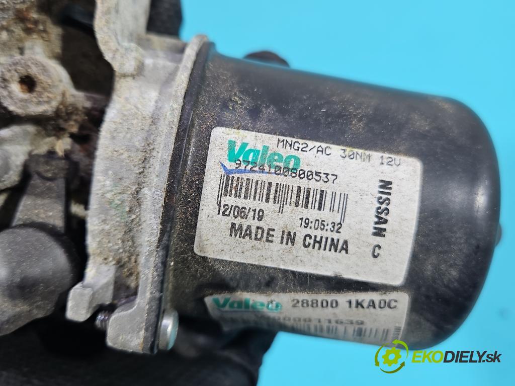 Nissan Juke I 2010-2019 1.6 16V 117 hp manual 86 kW 1598 cm3 5- motor stěračů přední 288020 1KA0C