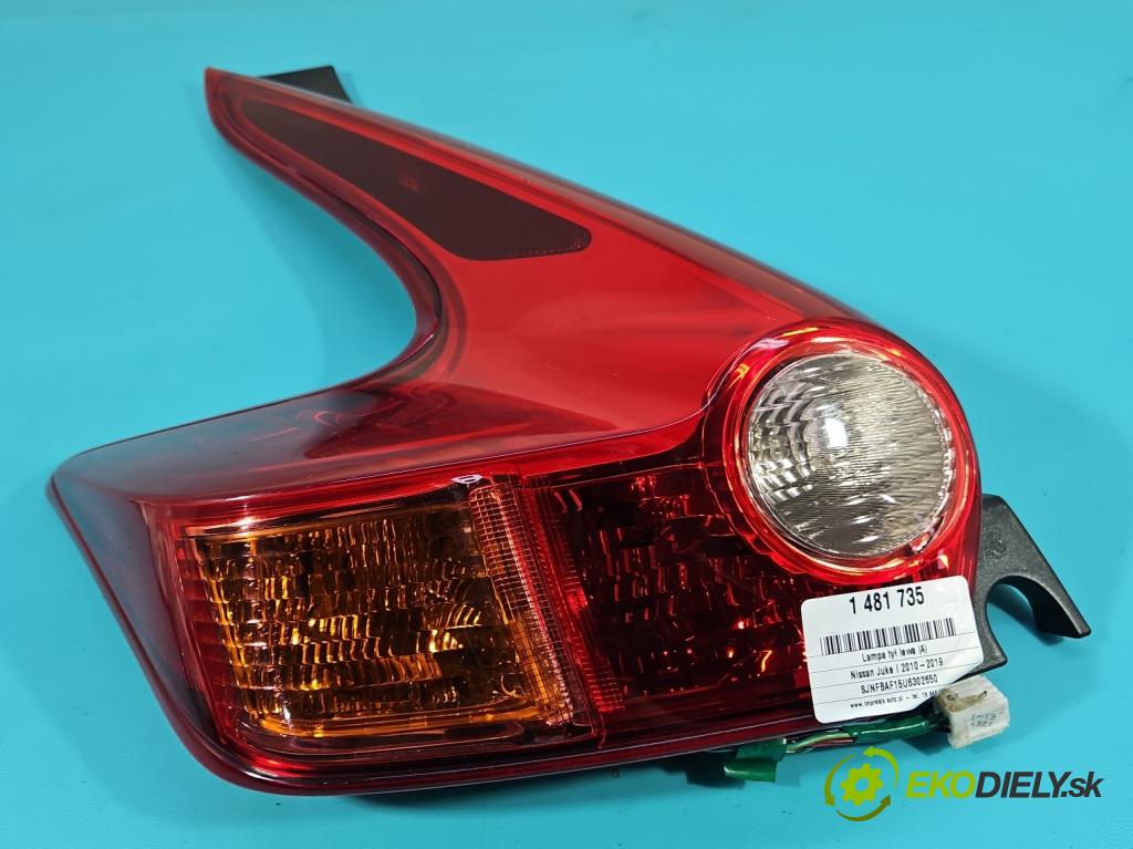 Nissan Juke I 2010-2019 1.6 16V 117 hp manual 86 kW 1598 cm3 5- světlo zadní levé  (Klika dveří ostatní)