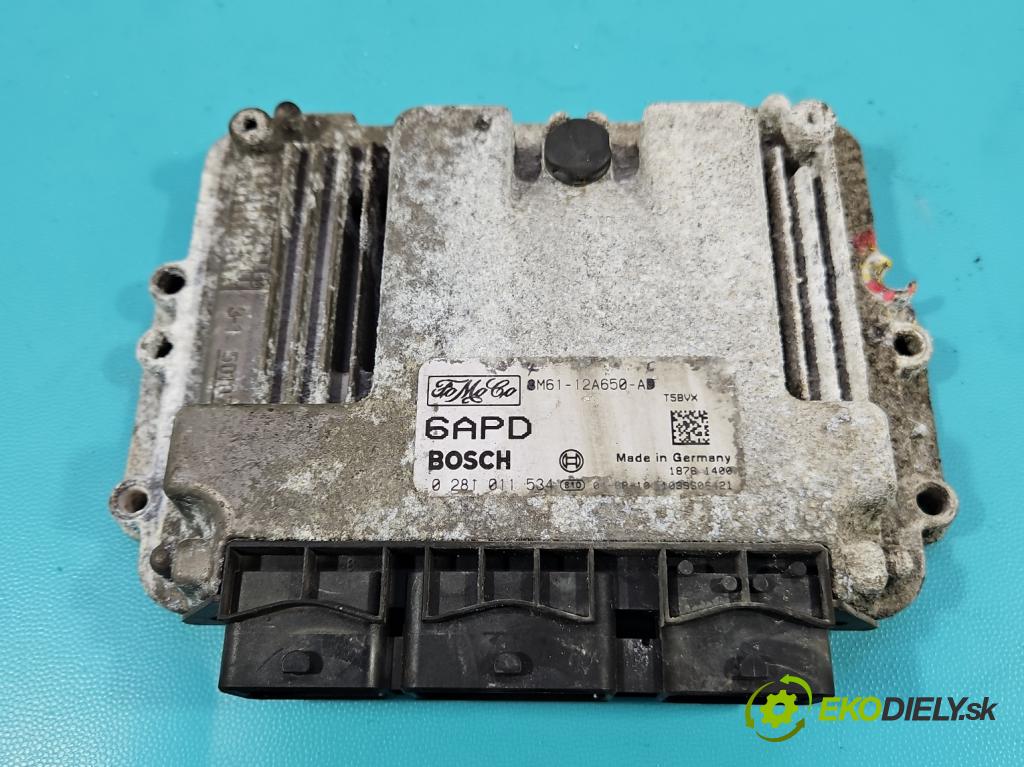 Mazda 3 I BK 2003-2009 1.6 citd 109 HP manual 80 kW 1560 cm3 5- riadiaca jednotka motora 0281011534