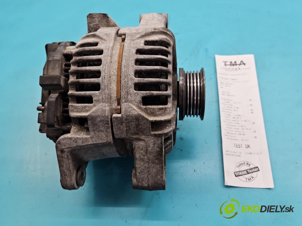 Opel Vectra C 2002-2008 1.8 16V 122 HP manual 90 kW 1796 cm3 4- Alternator 0124415002 (Alternátor)
