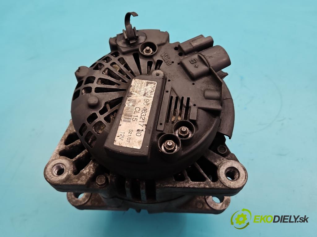 Citroen C4 I 2004-2011 1.6 hdi 109 HP manual 80 kW 1560 cm3 3- Alternator 9646321780 (Alternátor)