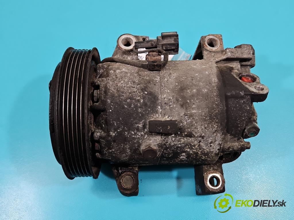 Nissan Almera N16 2000-2006 1.5 16V 90 HP manual 66 kW 1498 cm3 5- Kompresor: klimatizácie 92600-9F501 (Kompresor klimatizácie)