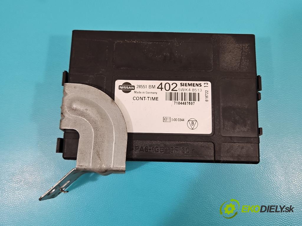 Nissan Almera N16 2000-2006 1.5 16V 90 HP manual 66 kW 1498 cm3 5- riadiaca jednotka motora MEC20-605