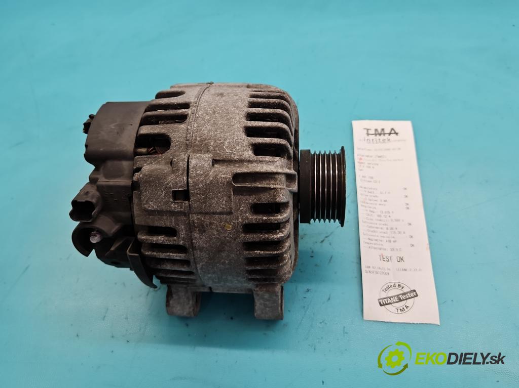 Citroen C3 I 2002-2009 1.4 hdi 68 HP manual 50 kW 1398 cm3 5- Alternator 9646476280 (Alternátor)