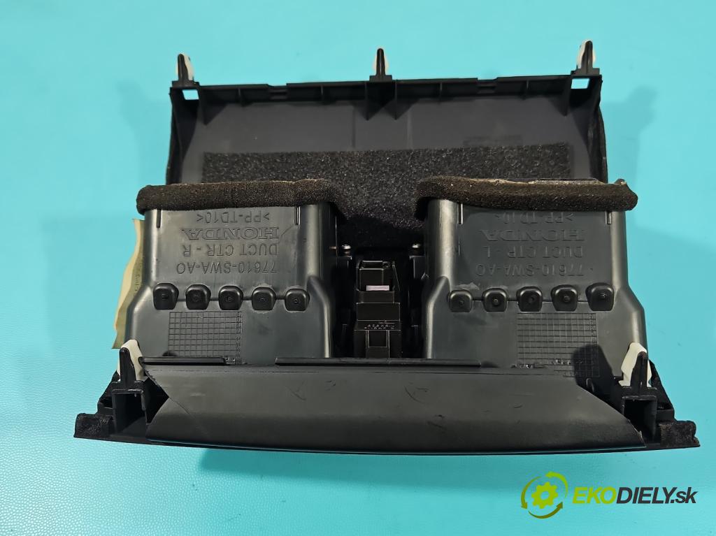 Honda CR-V III 2006-2011 2.2 i-CTDi 140 HP manual 103 kW 2204 cm3 5- Mřížka: kúrenia stredová 77610-SWA-A0 (Mriežka kúrenia (fukár))