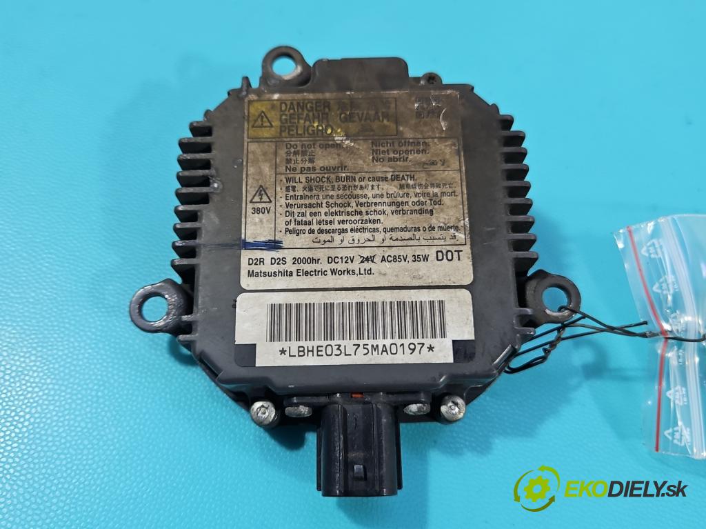 Honda CR-V III 2006-2011 2.2 i-CTDi 140 HP manual 103 kW 2204 cm3 5- střídač: xenon  (Riadiaca jednotka xenónu)