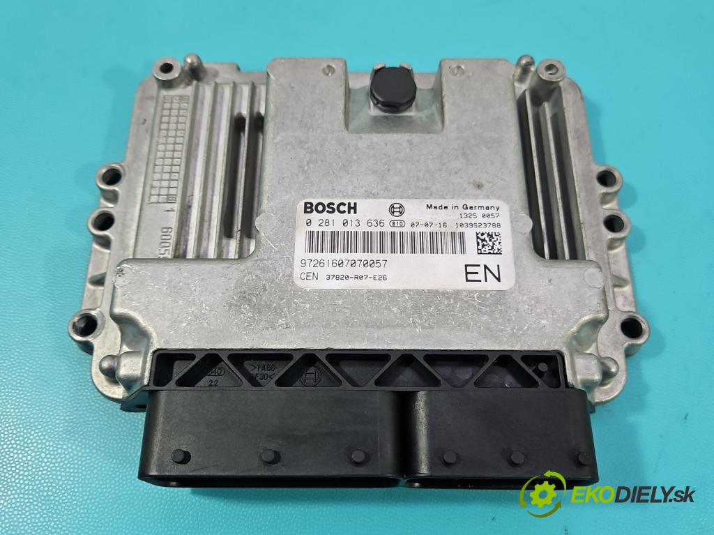 Honda CR-V III 2006-2011 2.2 i-CTDi 140 HP manual 103 kW 2204 cm3 5- riadiaca jednotka motora 0281013636