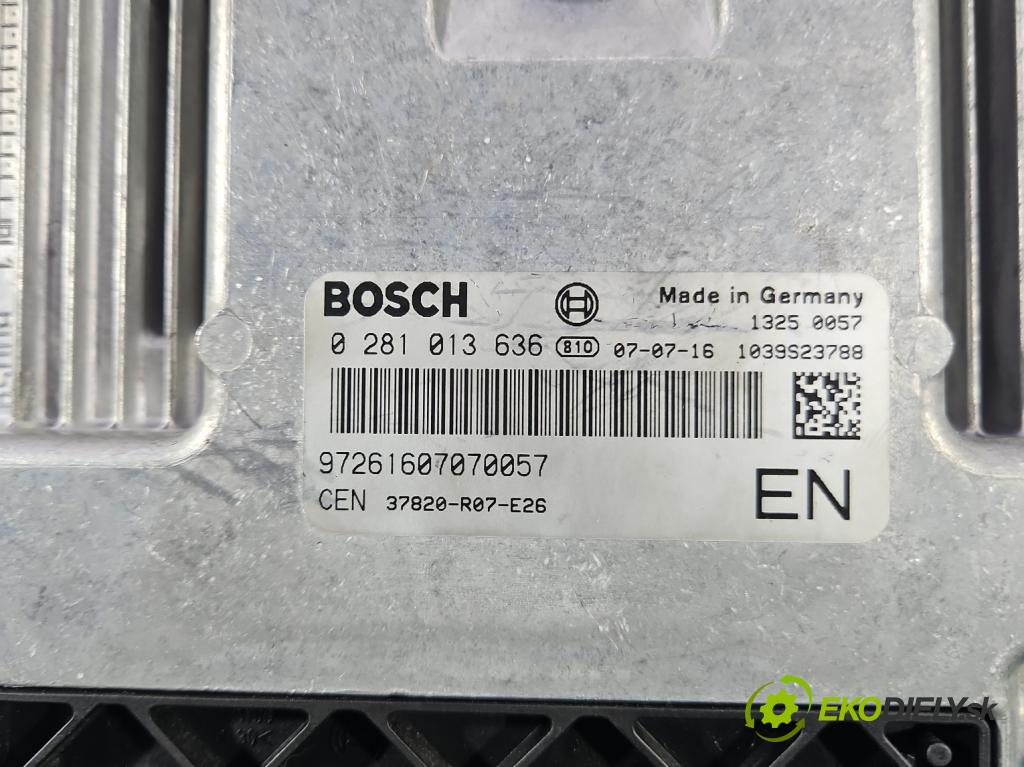 Honda CR-V III 2006-2011 2.2 i-CTDi 140 HP manual 103 kW 2204 cm3 5- riadiaca jednotka motora 0281013636