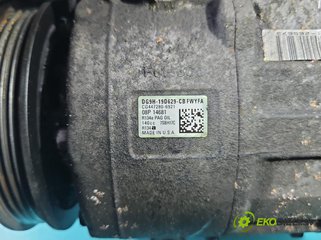 Ford Fusion USA 2012-2020 2.0 EcoBoost: 239KM automatic 176 kW 1999 cm3 4- Kompresor: klimatizácie DG9H-19D629 (Kompresor klimatizácie)