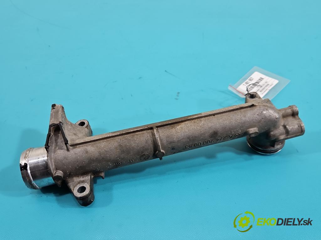 Mercedes C W205 2014–2021 2.0 16V 184 hp automatic 135 kW 1991 cm3 4- Trubka: A2742000053