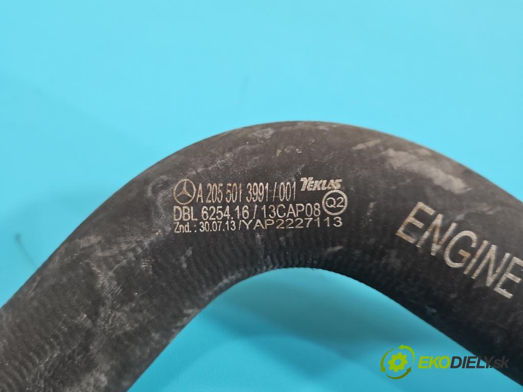 Mercedes C W205 2014–2021 2.0 16V 184 hp automatic 135 kW 1991 cm3 4- Trubka: A2055013991