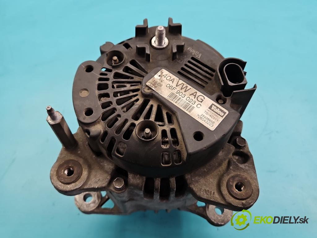 Vw Caddy III 2K 2003-2020 2.0 SDI 69KM manual 51 kW 1968 cm3 4- Alternator 06F903023C (Alternátor)
