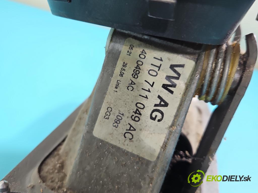 Vw Caddy III 2K 2003-2020 2.0 SDI 69KM manual 51 kW 1968 cm3 4- Páka: Změny: stupeň,rýchlosť 1T0711049AC (Rýchlostná páka (kulisa))