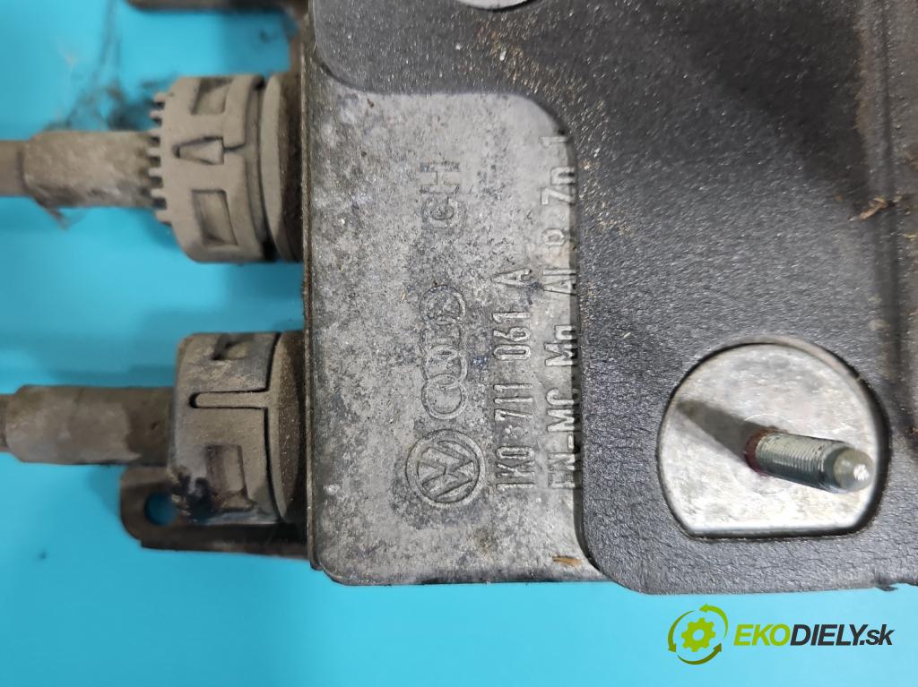 Vw Caddy III 2K 2003-2020 2.0 SDI 69KM manual 51 kW 1968 cm3 4- Páka: Změny: stupeň,rýchlosť 1T0711049AC (Rýchlostná páka (kulisa))