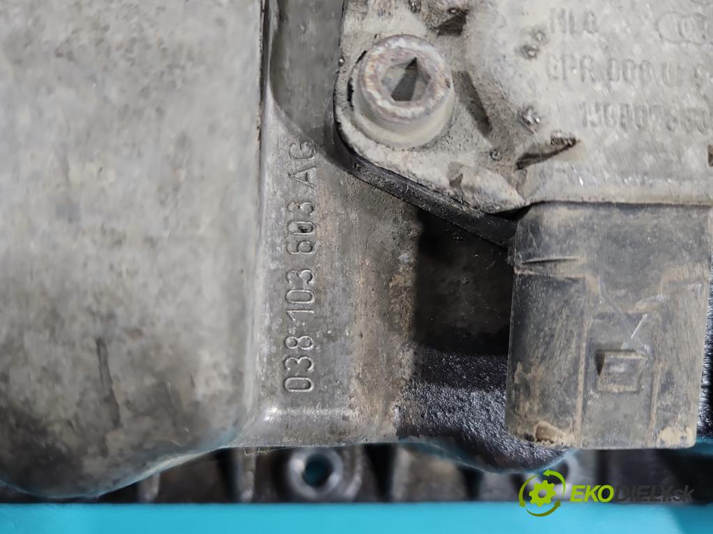 Vw Caddy III 2K 2003-2020 2.0 SDI 69KM manual 51 kW 1968 cm3 4- vaňa olejová 038103603AG (Olejová vaňa)