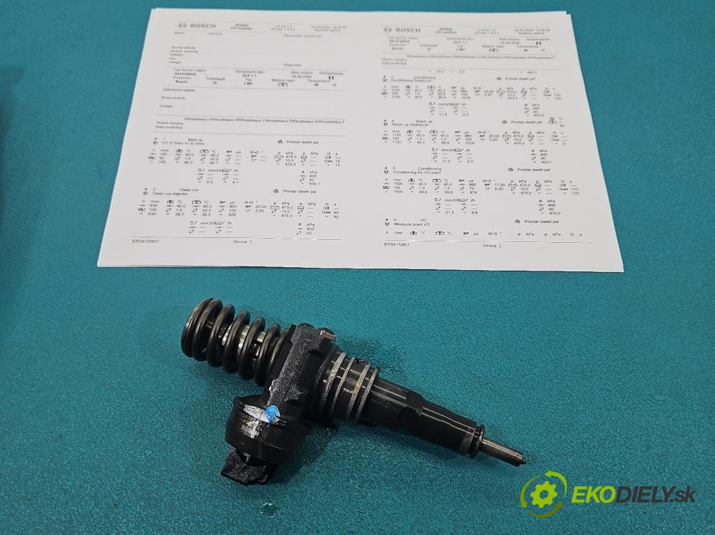 Vw Caddy III 2K 2003-2020 2.0 SDI 69KM manual 51 kW 1968 cm3 4- vstřikovací čerpadlo 0414720232 (Vstřikovač paliva)