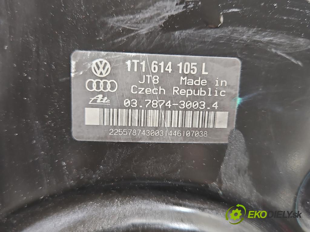 Vw Caddy III 2K 2003-2020 2.0 SDI 69KM manual 51 kW 1968 cm3 4- servo brzdové 1T1614105L