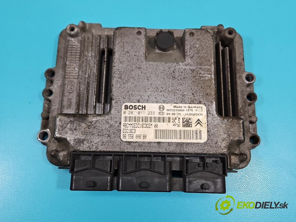 Citroen Xsara Picasso 1.6 hdi 109 HP manual 80 kW 1560 cm3 5- riadiaca jednotka motora 0281011233