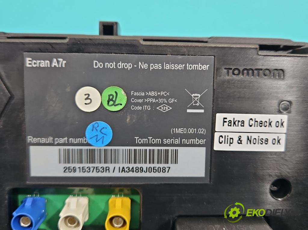 Renault Koleos I 2008-2016 2.0 dci 150 HP manual 110 kW 1995 cm3 5- Zobrazit: 259153753R (Prístrojová doska)
