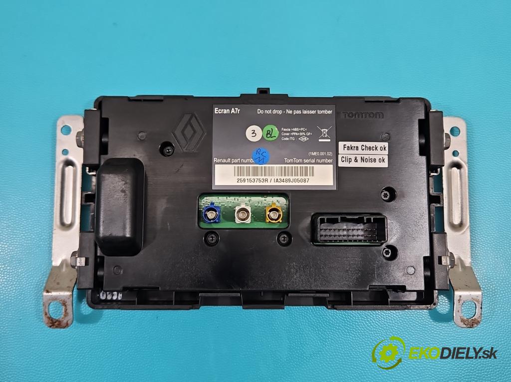 Renault Koleos I 2008-2016 2.0 dci 150 HP manual 110 kW 1995 cm3 5- Zobrazit: 259153753R (Prístrojová doska)