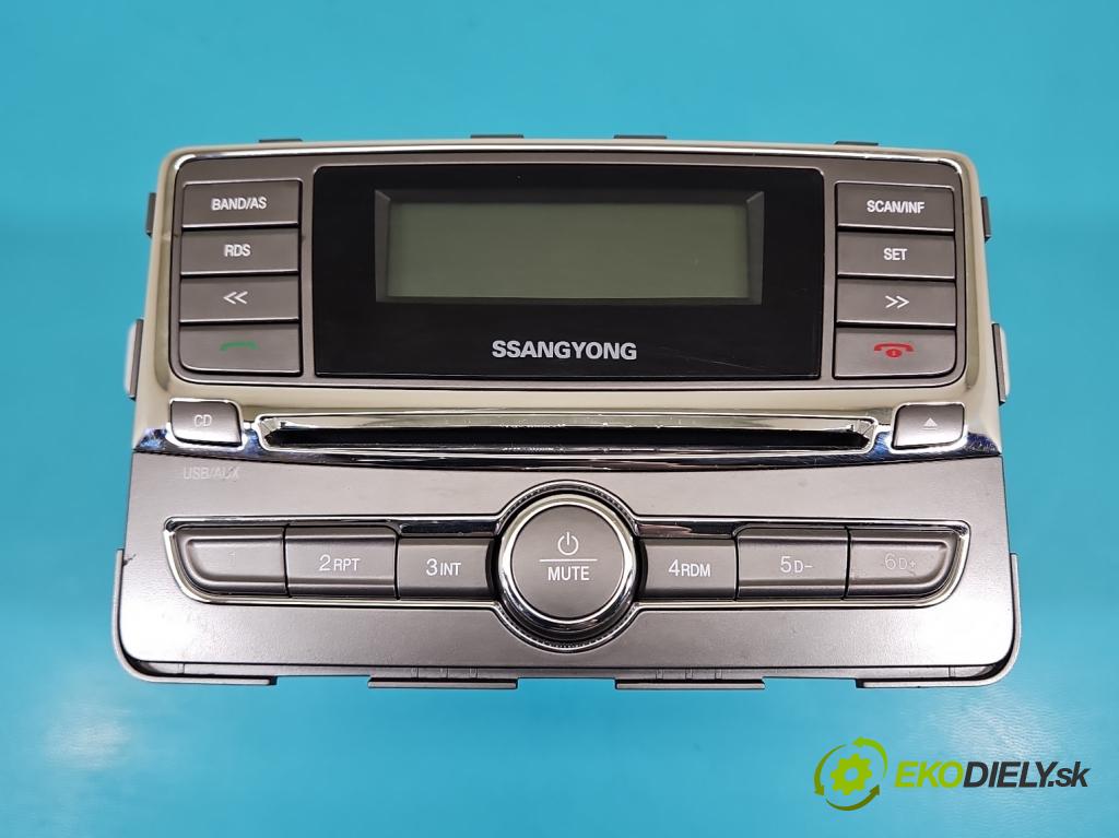 Ssangyong Rexton I 2001-2017 2.0 (671960) 155 HP automatic 114 kW 1998 cm3 5- Radio originál 89110-08C10