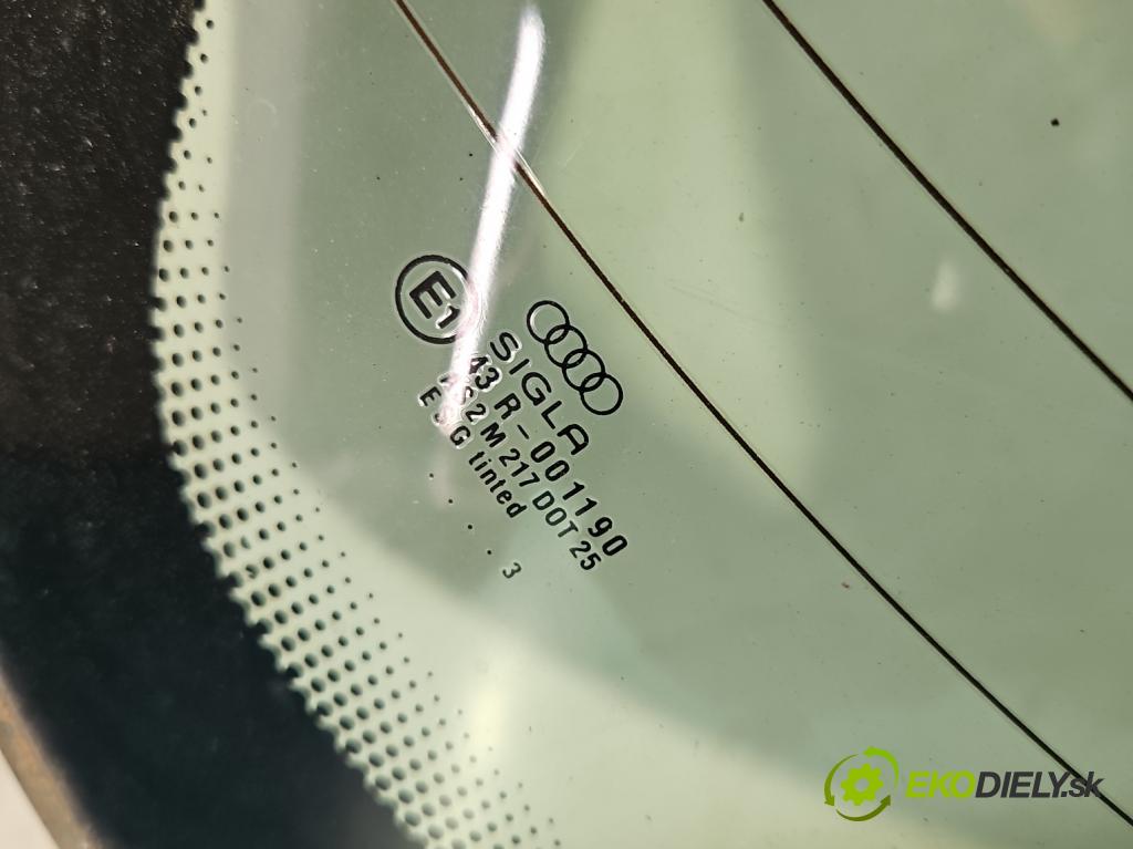 Audi 80 B4 1991-1994 2.0 8V 116 hp manual 85 kW 1984 cm3 4- sklo zadní  (Zadní sklo)