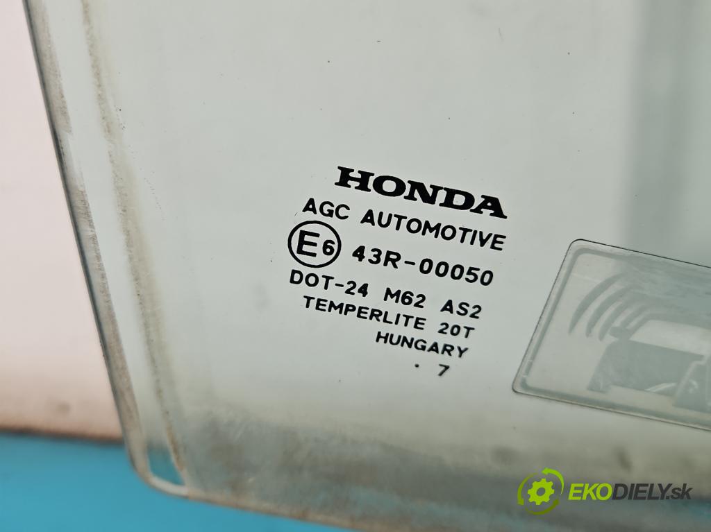 Honda CR-V III 2006-2011 2.2 i-CTDi 140 hp manual 103 kW 2204 cm3 5- sklo dveře přední pravé