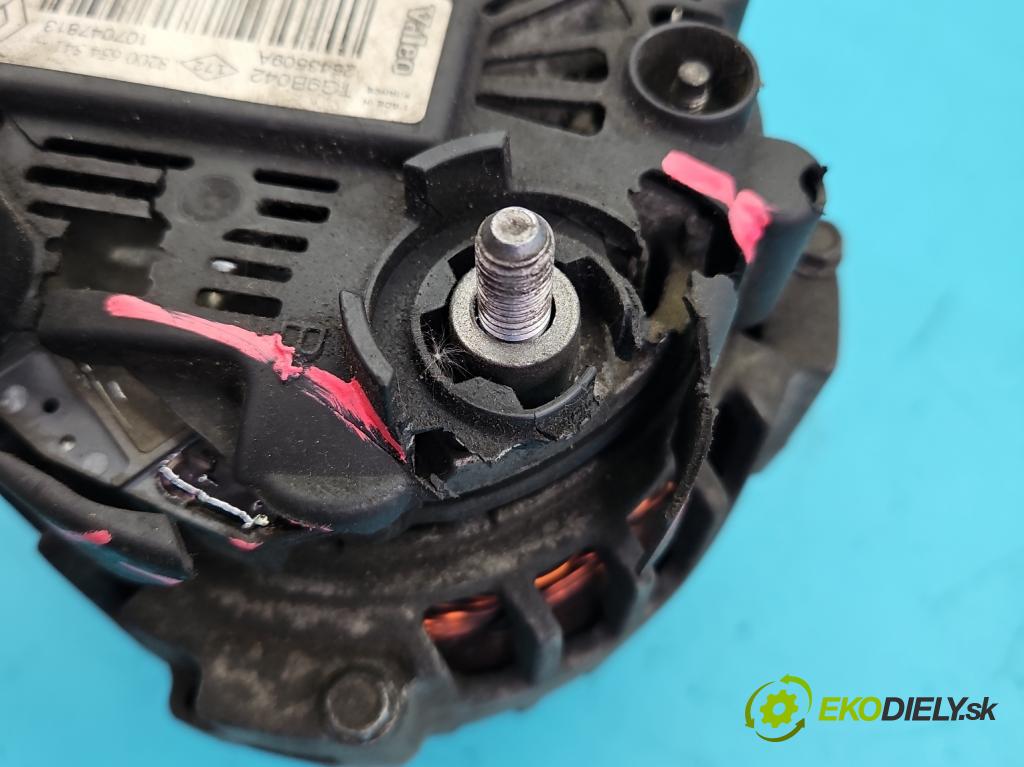 Renault Clio III 2005-2012 1,2.0 16V 75 HP manual 55 kW 1149 cm3 5- Alternator 8200654541 (Alternátor)